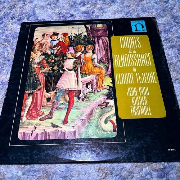 Claude Lejeune and Jean-Paul Kreder chance of the Renaissance vinyl record 1964 - Picture 1 of 9